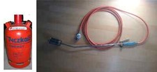 Gasbrenner 60mm Anwärmbrenner inkl. voller Gasflasche Propangasflasche 11kg 