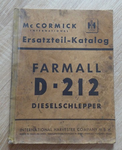 Cormick d212 schlepper - cormick,