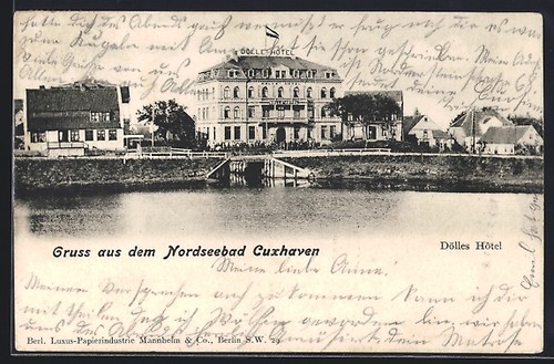 Ansichtskarte cuxhaven blick - cuxhaven,,