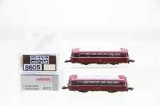 Z Märklin mini-club 8817 8605 Schienenbus Beiwagen DB Konvolut OVP N94