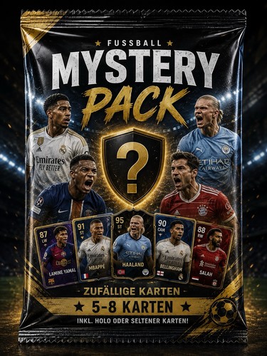 Fußball mystery pack jedem - fußball,