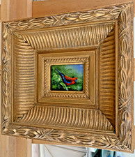 Ölgemälde Lupenmalerei