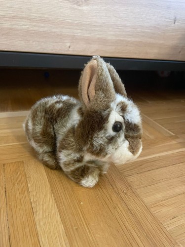 Stofftier hase gefleckt - hase,