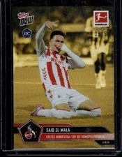 2025-26 Topps Now Bundesliga Gold /50 #15 Said El Mala Erstes Tor 1.FC Köln RC