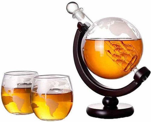 Globus whiskey dekanter - globus,