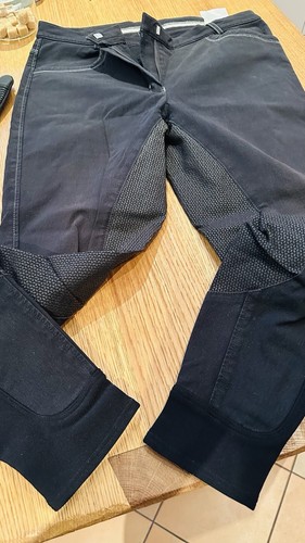 Reithose lang schwarz jeans - 42,