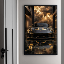 Porsche GT Gold Fahrzeug