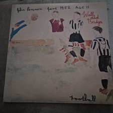 John Lennon LP Walls & Bridges EX Vinyl 1974 No Insert Excellent Condition 