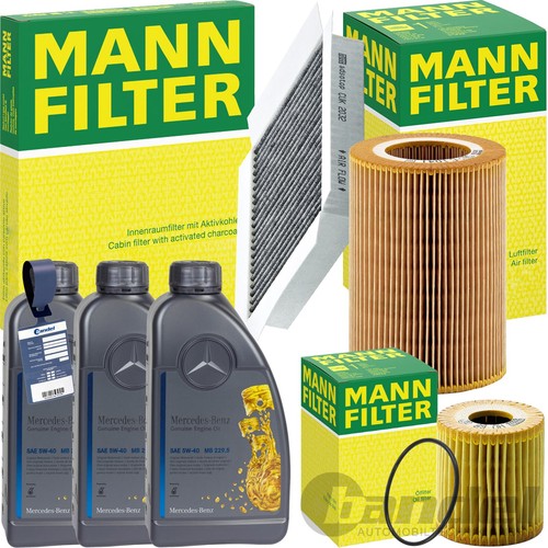Mann inspektionspaket passend - inspektionspaket,