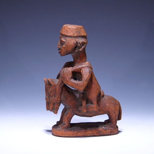Horse rider figure - horse, yoruba
