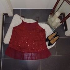 Neu Trägershirt rot XL XXL