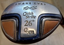 Rescue Snake Eyes Golf QUICK STRIKE II HYBRID/UTILITY 26° RH gebraucht