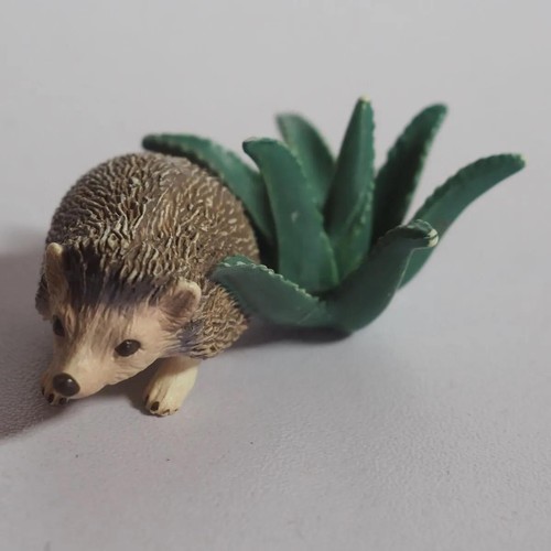 Schleich igel mit - igel, agave