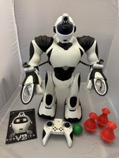 Großer WowWee Robosapien V2 2005 Roboter komplett - selten rar funktional !