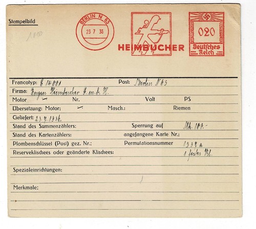 Berlin 1935 heimbucher - berlin,