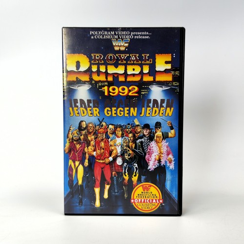 Wwf royal rumble 1992 - 1992, vhs