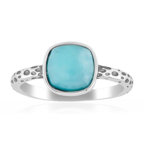 Amazonit sterling silber - amazonit, ring