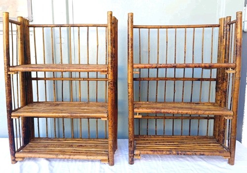 Bambus regal vintage klappbar - bambus,