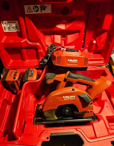 Hilti kreissäge scm - kreissäge, set