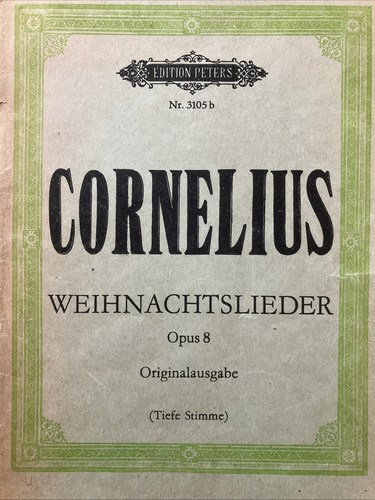 Cornelius weihnachtslieder - cornelius,