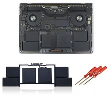 TRADEBIT Akku Ersatz für Apple Macbook Pro 15 2017 A1707 A1820 6667 mAh