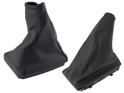 Schwarze handbremsmanschette - schwarze,