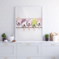 Poster SET A4 - 3 St.+1 Poster GESCHENK) Fashion inspiriert Plakat Parfüm