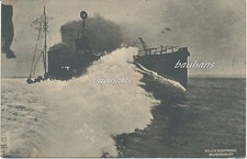 Foto Kaiserliche Marine-Schiff -Atelier Kloppmann -1912 (f834)