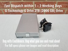 G-Technology G-DRIVE 0G02530 2TB (2000GB) professionelle externe Festplatte