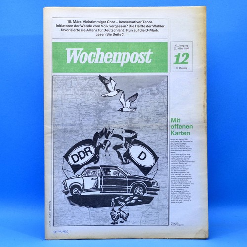 Ddr wochenpost 1990 - ddr,