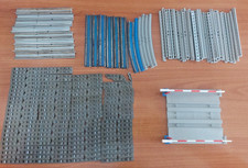 Lego Eisenbahn 12V Schienen Grau Blau Bahnübergang Konvolut