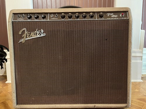 1960s fender pro amp brownface - 1960s,