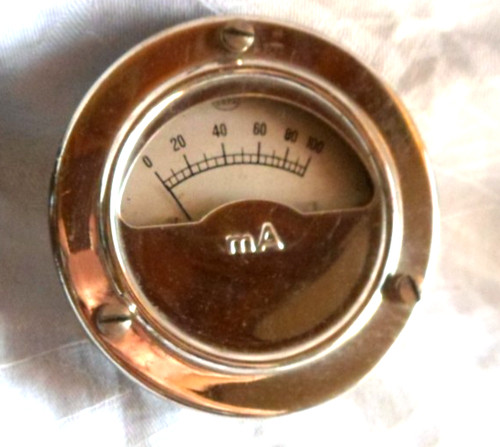 A milliamperemeter - d.r.p.a,