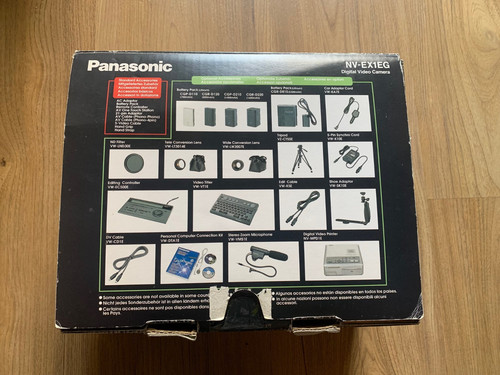 Panasonic 1eg camcorder - nv-ex,