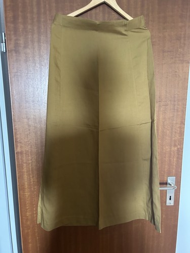 Zara maxirock senfgelb - zara, in