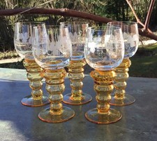 Theresienthal 5 Weingläser um