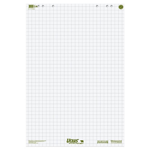 Ursus green flipchart block - green,