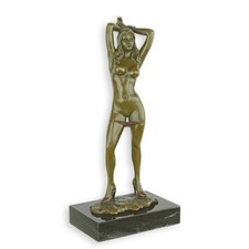 Erotische Bronzefigur