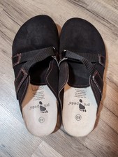 Pro Pedo Clogs Damen Gr. 39 Hausschuhe Decksohle Leder