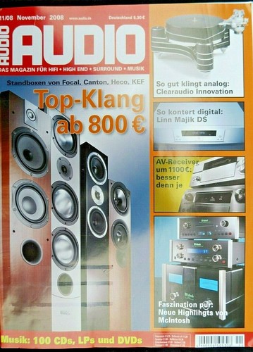 Audio audiolab - audio, 11/08,audiolab
