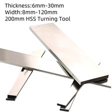 HSS Flachstahl 8mm - 120mm