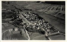 Ak Eyershausen Bad Königshofen im Grabfeld, Fliegeraufnahme - 11206832