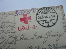 Deutsche Postkarte/Feldpost 1