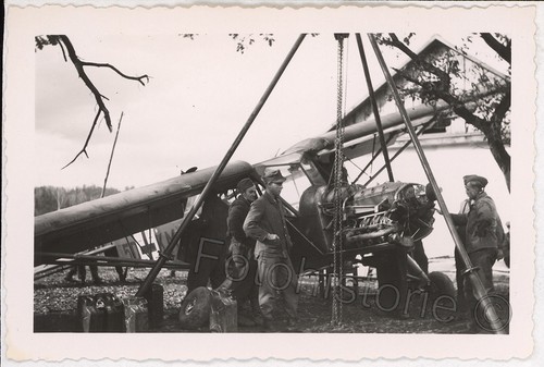 Foto flugzeug fieseler - flugzeug,