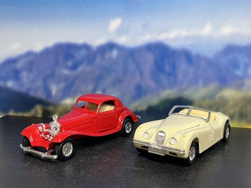 Klassische modellautos - 2x,