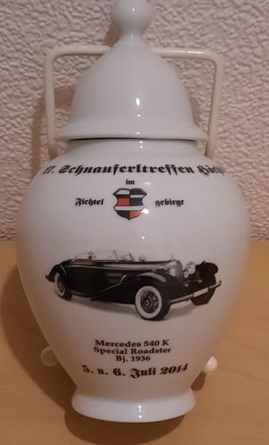 Porzellan vase deckel pokal - porzellan,