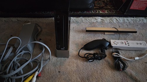 Nintendo wii schwarz - wii,