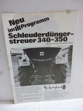 Original Schlepper Prospekt