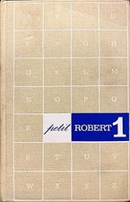 Petit Robert 1 Buch Le Robert