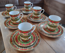 Weihnachtsgeschirr Weihnachtsservice 18tlg. AHORN; hohe Kaffeetassen; Becher